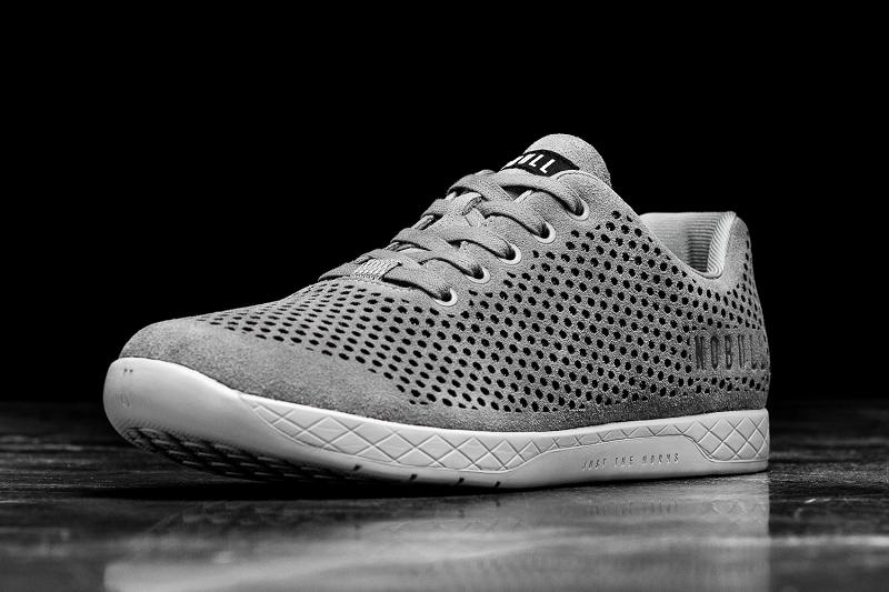 Men's Nobull Concrete Suede Trainers Dark / Grey | SG K2343O